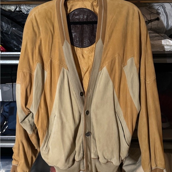 RARE Pristine 70’s Torras Suede Cardigan